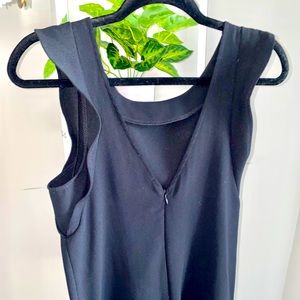 Everly • Black Low-Back Dress